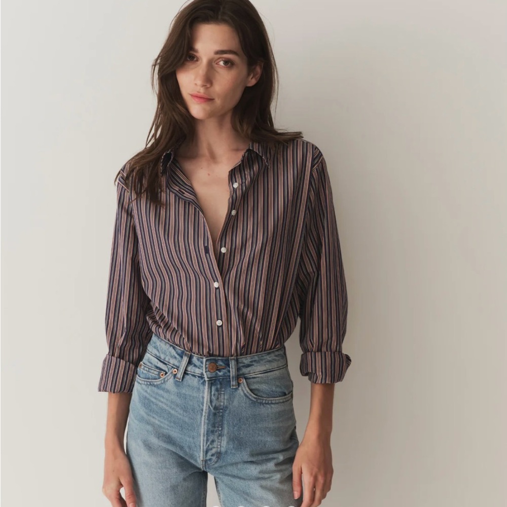 Dôen Remis Top in San Marino Stripe - S